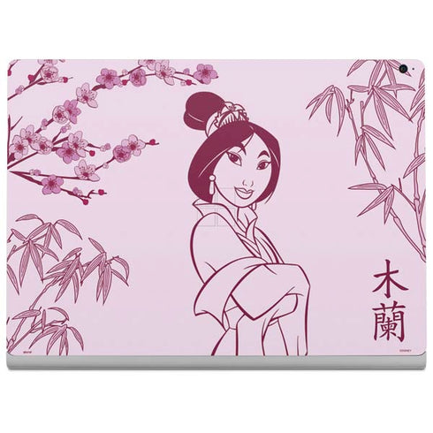 Disney Mulan Character Art Surface Book 2 15in Skin